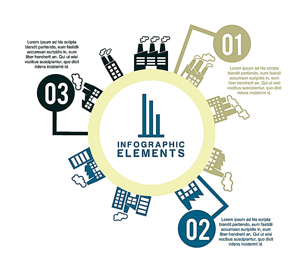 工廠剪影圖表 數(shù)字文化創(chuàng)意內(nèi)容的應(yīng)用服務(wù)新圖景